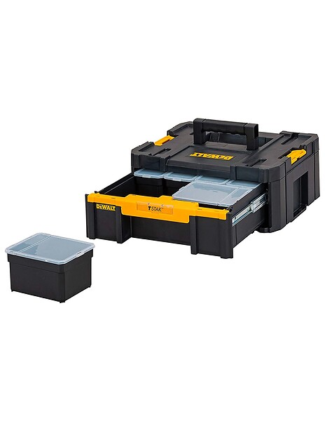 DEWALT - Coffret de Transport DEWALT T-Stak box III 1 Tiroir (DWST1-70705) - large