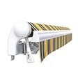 COTE STORE - Store banne manuel 3,6 x 3 m Monobloc pour terrasse - Gris jaune - vignette