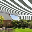 COTE STORE - Store banne manuel 2,5 x 2 m Monobloc pour terrasse - Blanc gris - vignette