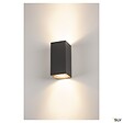 SLV - Applique extérieure SLV BIG THEO UP/DOWN, anthracite, GU10/QPAR111, 2x 75W max, IP44 - vignette