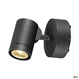SLV - Applique et plafonnier extérieur SLV HELIA, simple, anthracite, LED, 8W, 3000K, IP55, variable - vignette