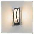 SLV - Applique extérieure SLV MERIDIAN, anthracite, E27, 25W max, IP54 - vignette