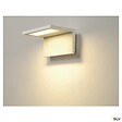 SLV - Applique extérieure SLV ANGOLUX, blanc avec LED intégrée, 6,8W, 3000K, IP44 - vignette