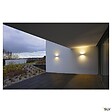 SLV - Applique extérieure SLV SITRA CUB, blanc, GX53/TCR-TSE, 2x 9W max, IP44 - vignette