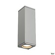 SLV - Applique extérieure SLV THEO UP/DOWN, gris, GU10/QPAR51, 2x 35W max, IP44 - vignette