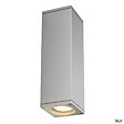 SLV - Applique extérieure SLV THEO UP/DOWN, gris, GU10/QPAR51, 2x 35W max, IP44 - vignette