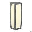 SLV - Applique extérieure SLV MERIDIAN BOX, diffuseur opalescent/anthracite, E27, 25W max, IP54 - vignette