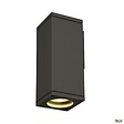 SLV - Applique extérieure SLV THEO, anthracite, GU10/QPAR51, 35W max, IP44 - vignette