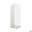 SLV - Applique extérieure SLV THEO UP/DOWN, blanc, GU10/QPAR51, 2x 35W max, IP44 - vignette