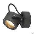 SLV - Applique et plafonnier extérieur SLV SITRA 360, anthracite, GX53/TCR-TSE, 9W max, IP44 - vignette