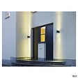 SLV - Applique extérieure SLV SITRA UP/DOWN, anthracite, GX53/TCR-TSE, 2x 9W max, IP44 - vignette