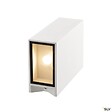SLV - Applique extérieure SLV QUAD UP/DOWN, blanc, avec LED intégrée, 8,6W, 3000K, IP44 - Hauteur 15 cm - vignette