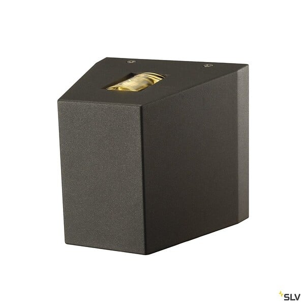 SLV - Applique extérieure SLV OUT-BEAM UP/DOWN, anthracite, LED intégrée, 18W, 3000K, IP44 - large