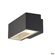 SLV - Applique extérieure SLV BOX UP/DOWN, anthracite, R7s 78mm/QT-DE12, 80W max, IP44 - vignette