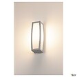 SLV - Applique extérieure SLV MERIDIAN BOX, diffuseur opalescent/gris, E27, 25W max, IP54 - vignette