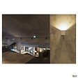 SLV - Applique extérieure SLV BIG QUAD, blanc avec LED intégrée, 4,5W, 3000K, IP44 - vignette