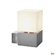 SLV - SQUARE WL, applique extérieure, alu brossé, E27 max. 20W, IP44 - vignette