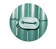 NORTENE - 26 fixations pour canisses - Vert - vignette