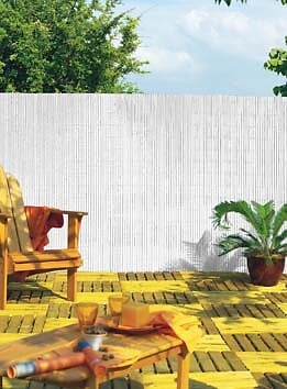 NORTENE - Canisse synthétique Plasticane - Blanc - 1,50x3m - large