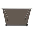COTE STORE - Store banne coffre intégral 5 x 3,5 m motorisé et manuel extérieur pour terrasse - Taupe - vignette