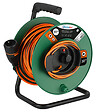 ELECTRALINE - Enrouleur électrique 30m - Jardin/extérieur - Orange et noir - vignette