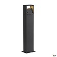 SLV - Borne extérieure SLV LOGS 70 avec LED intégrée, anthracite, Hauteur 70 cm - vignette