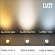 SLV - Borne extérieure SLV ARROCK STONE gris avec LED, Hauteur 50 cm pour éclairage de jardin et allées - vignette