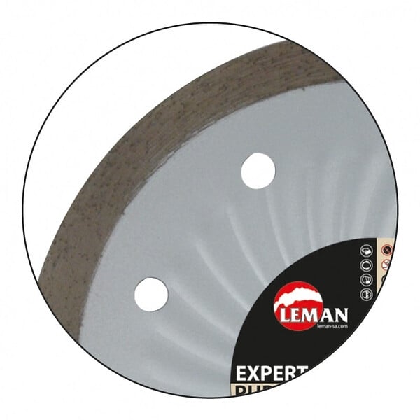 LEMAN - Disque diamant Leman SA - jante continue - carrelage - ø180mm - large