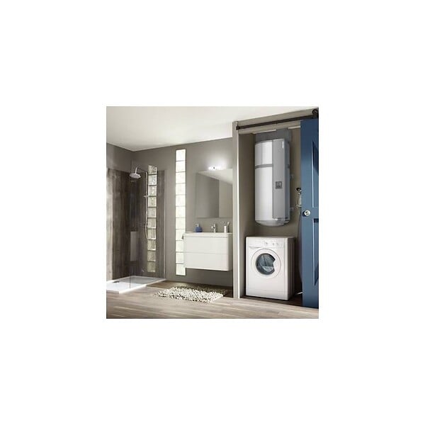 ATLANTIC - Chauffe-eau thermodynamique connecté Calypso - 2150W - Vertical Mural - 150L - 2 à 4 personnes - large