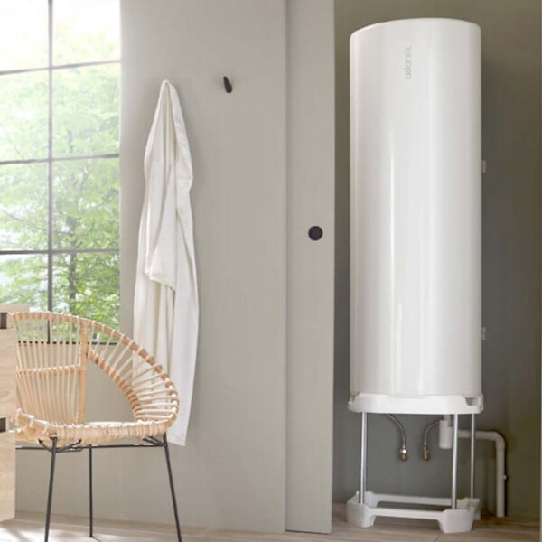 ATLANTIC - Chauffe-eau électrique ACI hybride Zénéo Atlantic - Vertical mural compact - 200L - large