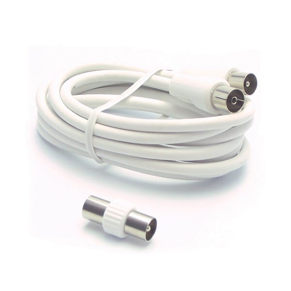 ASTRELL - Câble TV coaxial 10 m - Connecteurs 9,52 mm mâle-femelle - large