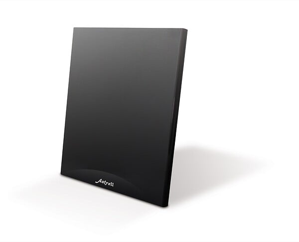ASTRELL - Antenne d'intérieur HD extra-plate 47 dB - noire - large
