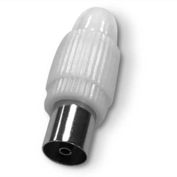 ASTRELL - Fiche coaxiale TV - 9.52 mm - Femelle - large