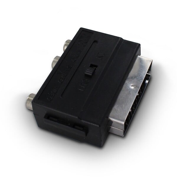 ASTRELL - Adaptateur péritel - 3 RCA + S-vidéo - large