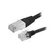 ASTRELL - Câble téléphonique RJ45-RJ11 Noir 3m - vignette