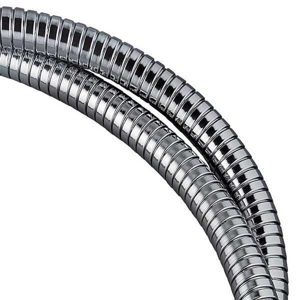 WIRQUIN - Flexible de douche - Inox - Chrome - 1,5 m - large