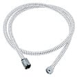 WIRQUIN - Flexible de douche - PVC annelé - Blanc - 1,5m - vignette