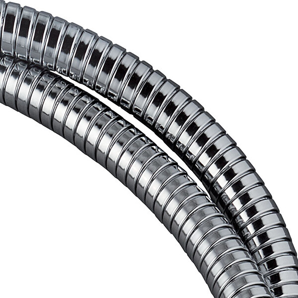 WIRQUIN - Flexible de douche - Inox chromé - 150cm - large