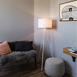 SLV - Abat-jour Rond Fenda Slv - Ø 455mm - H 280mm - Textile - Blanc - vignette