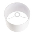 SLV - Abat-jour Rond Fenda Slv - Ø 300mm - H 200mm - Textile - Blanc - vignette