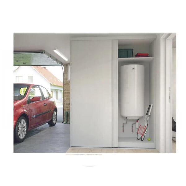 THERMOR - Chauffe-eau électrique blindé Thermor - 2200W - Vertical - 200L - 4 personnes - large
