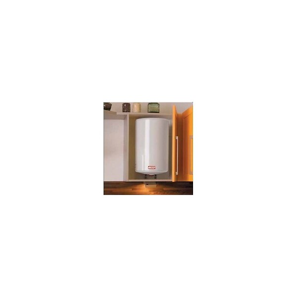 THERMOR - Chauffe-eau électrique Stéatis - Mural vertical Étroit - 1200W - 50L - 1 personne - large