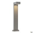 SLV - Borne extérieure SLV QUADRASYL 75, GX53/TCR-TSE, 11W - Coloris gris - vignette