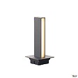 SLV - Borne extérieure SLV H-POL anthracite avec LED, Hauteur 30 cm - vignette