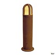 SLV - Borne extérieure SLV RUSTY CONE, coloris rouille, E27, 11W pour jardin - Hauteur 70 cm - vignette