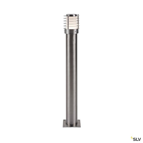 SLV - Borne extérieure SLV TRUST inox avec LED intégrée - Hauteur 60 cm - large
