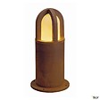 SLV - Borne extérieure SLV RUSTY CONE, coloris rouille, E27, 11W pour jardin - Hauteur 40 cm - vignette