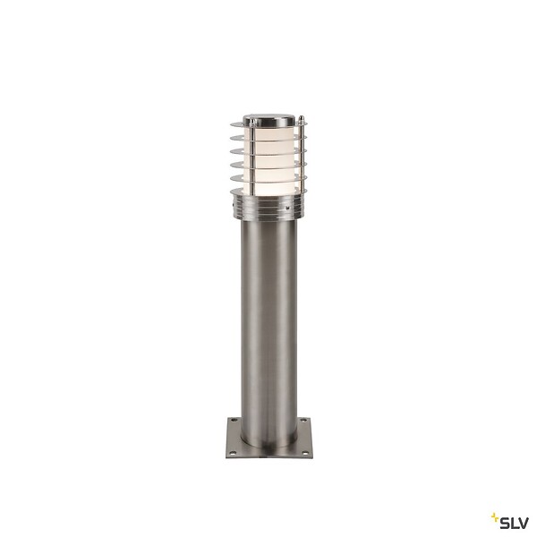 SLV - Borne extérieure SLV TRUST inox avec LED intégrée - Hauteur 30 cm - large