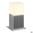 SLV - Borne extérieure SLV SQUARE POLE 30, inox, E27, 20W max, IP44, inox 304 - vignette
