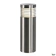 SLV - Borne extérieure SLV VAP SLIM, inox brossé, E27, 20W max, IP44, inox 304 - Hauteur 30 cm - vignette